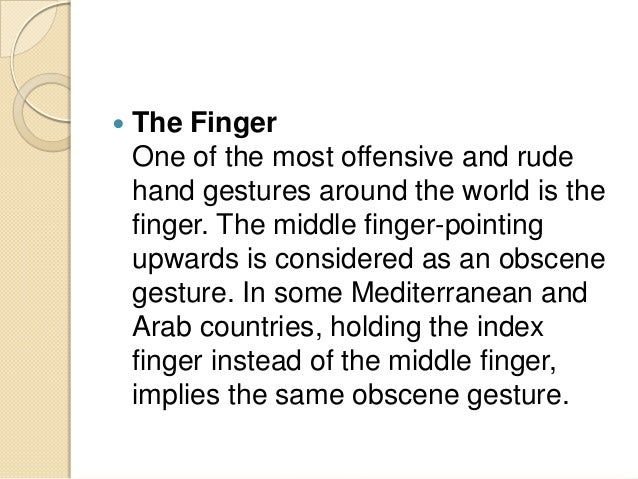 What Is Meant By Middle Finger What Is Meant By Middle Finger